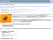 Tablet Screenshot of insektenstiche.info
